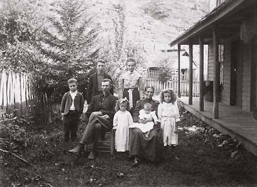 Anonymous - Western Family with House Anonymous - Western Family with House
