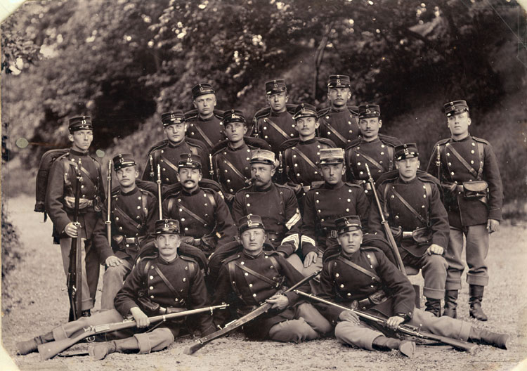 Anonymous - Group of Soldiers with Rifles Anonymous - Group of Soldiers with Rifles