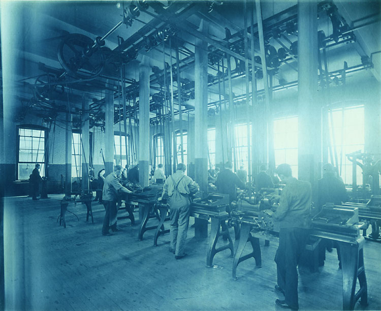 Anonymous - Boys at Work in a Machine Tool Shop