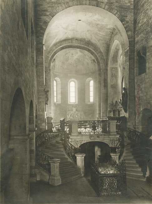 Jaromir Funke - Basilica of Saint George at Prague Castle, Interior Jaromir Funke - Basilica of Saint George at Prague Castle, Interior