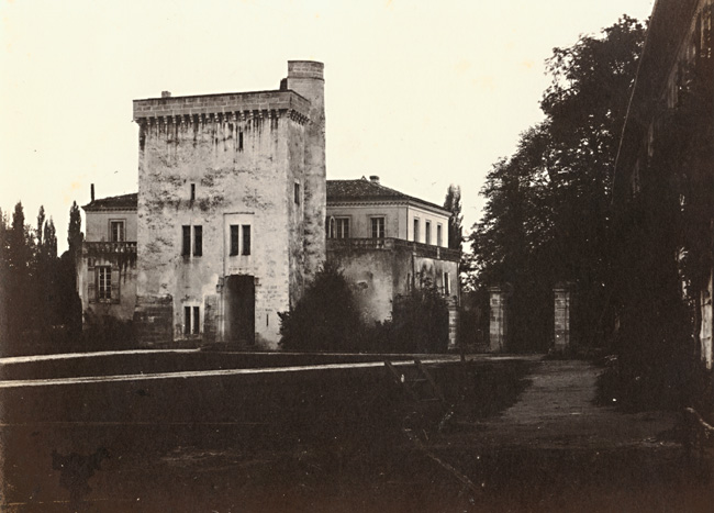 A. Danflou - Vue du Chateau Latour du Carnet a Saint-Laurent