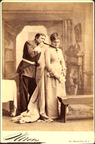 Sarony Studio - H.J Montaque and Ada Dyas Performing in Shanghrann