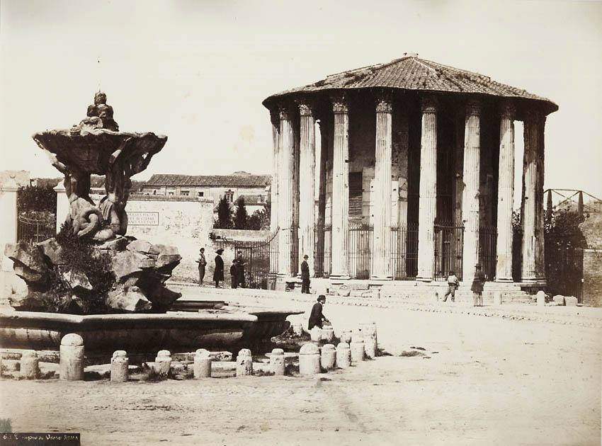 Altobelli and Moulins - Temple of Vesta, Rome, Italy Altobelli and Moulins - Temple of Vesta, Rome, Italy