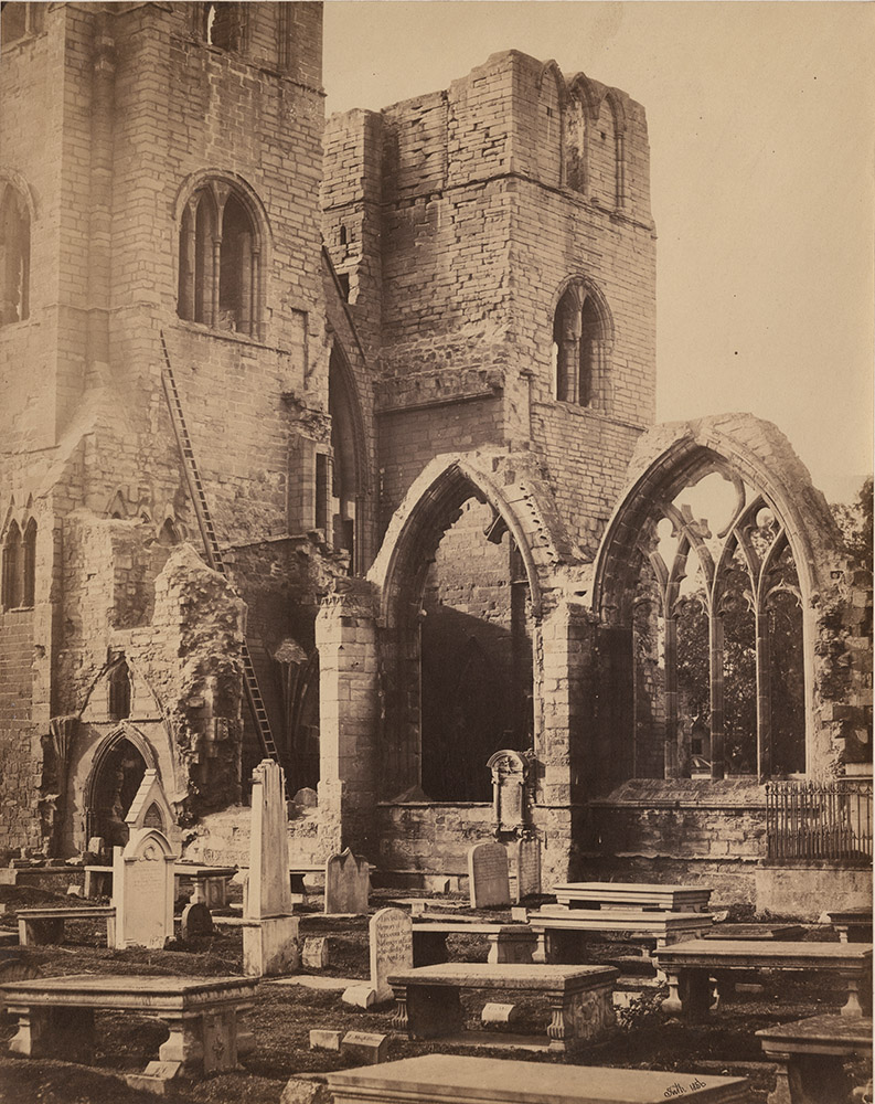 Francis Frith - Detached Windows and Towers, Elgin Cathedral Francis Frith - Detached Windows and Towers, Elgin Cathedral