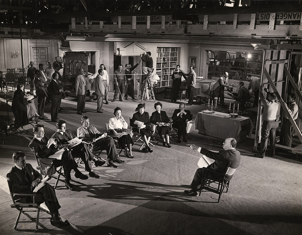 Ralph Crane - Alfred Hitchcock Rehearsal for "The Rope" Ralph Crane - Alfred Hitchcock Rehearsal for "The Rope"