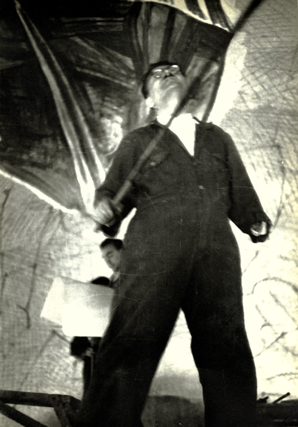 Anonymous (Circle of Orozco) - Modernist Portrait of Mexican Painter Orozco Anonymous (Circle of Orozco) - Modernist Portrait of Mexican Painter Orozco