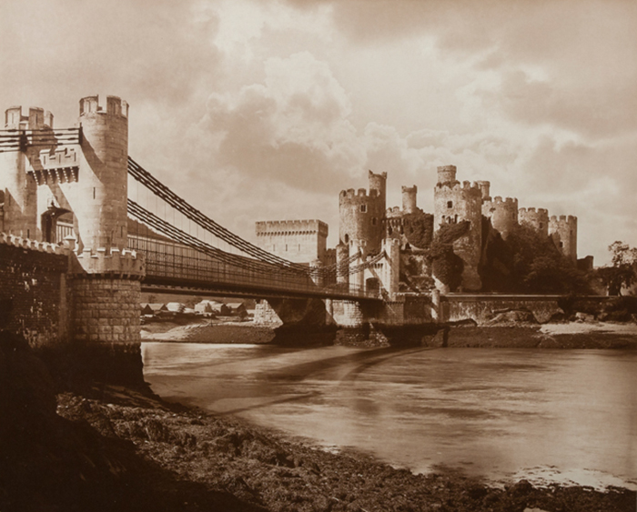 Adolphe Braun & Co. - Conwy Castle in Wales Adolphe Braun & Co. - Conwy Castle in Wales