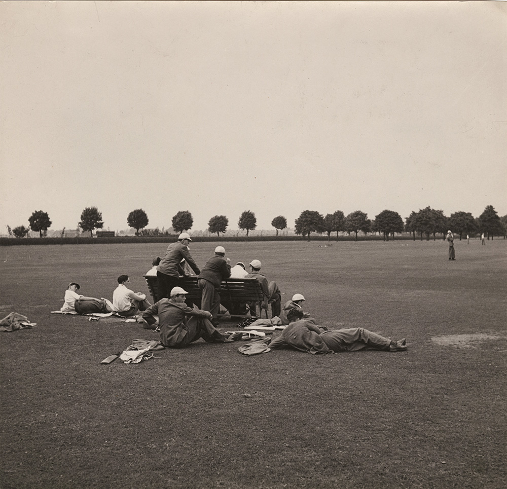 Irwin & Langen - Waiting Their Turn To Bat, Eton College Irwin & Langen - Waiting Their Turn To Bat, Eton College