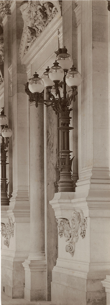 Le Nouvel Opera de Paris, Bronzes, Candelabraes, Lustres, Torcheres--Appliques--Lampadaires