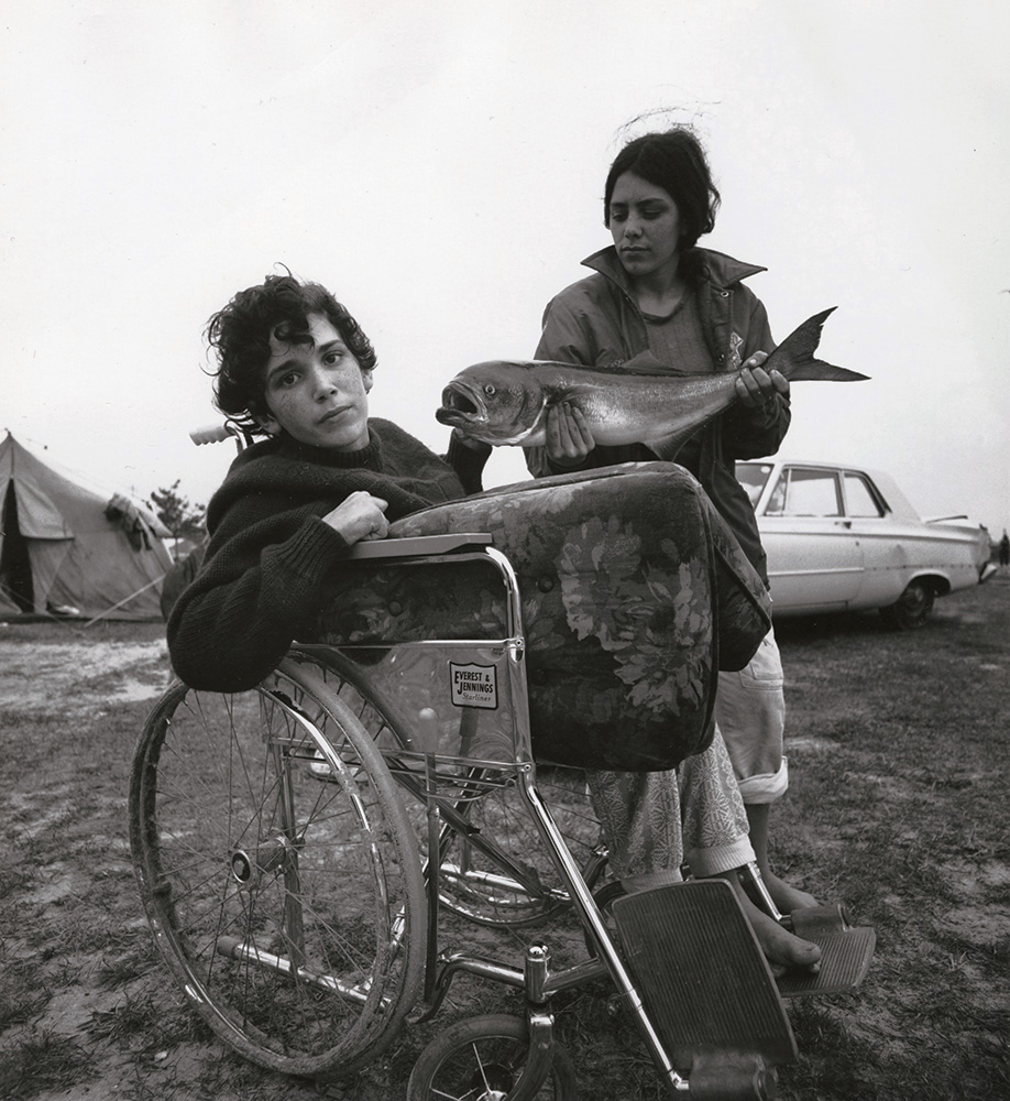 Arthur Tress - Brother and Sister with Fish, Montauk, NY
