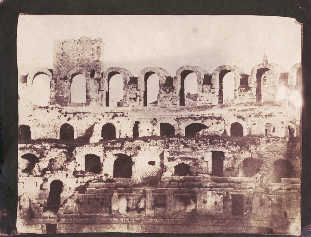 Louis-Alphonse Davanne - Arena at Arles, France Louis-Alphonse Davanne - Arena at Arles, France