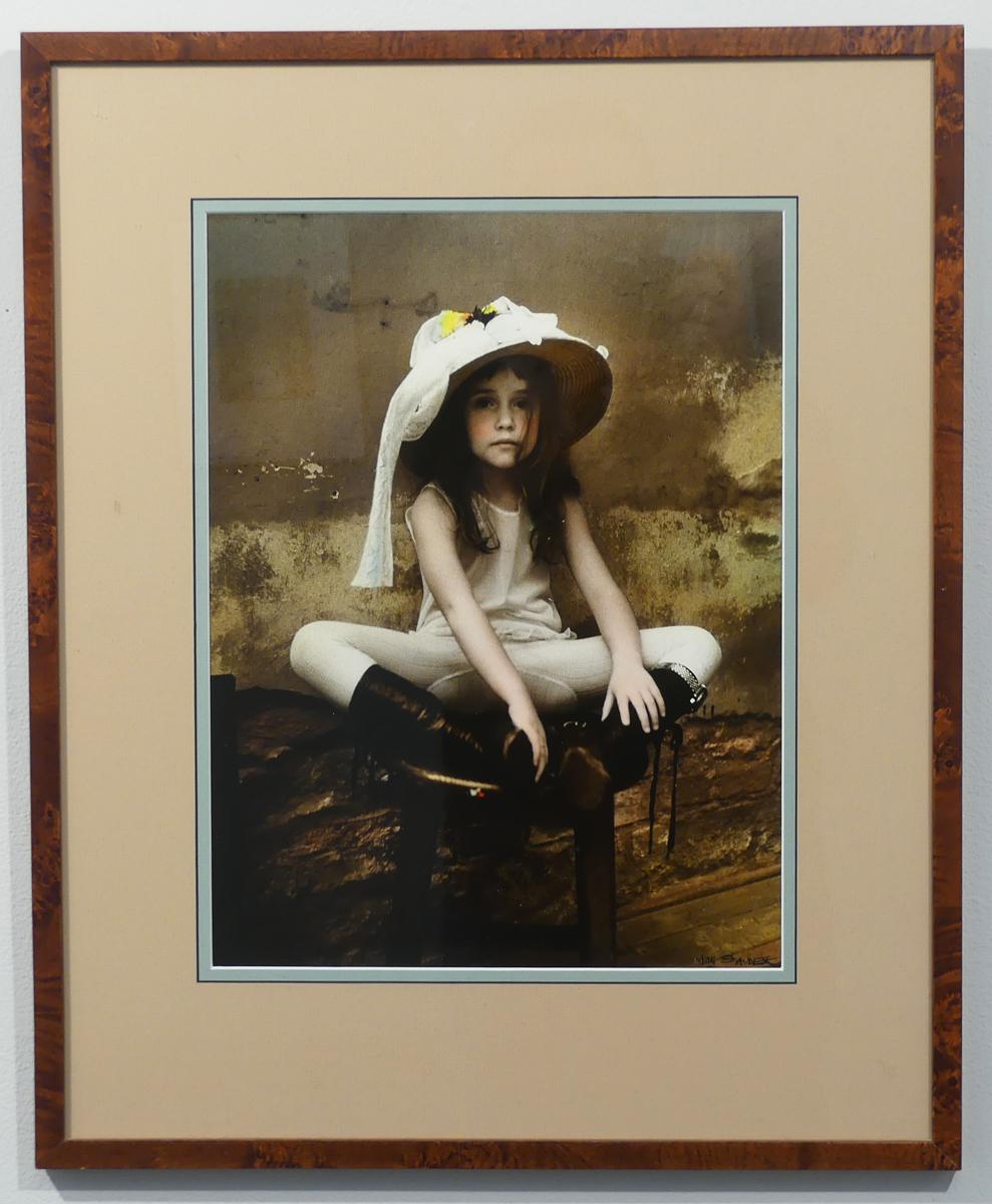 Jan Saudek - Karolina (also, Z. Ravorina In Victorian Style)