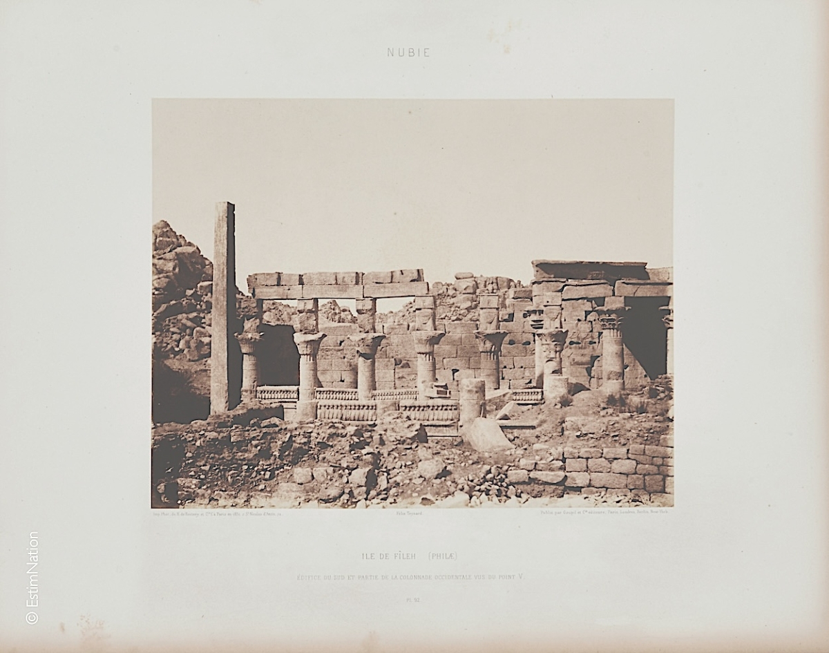 Ile de Fîleh (Philae) - South Building and Part of Western Colonnade, Nubia