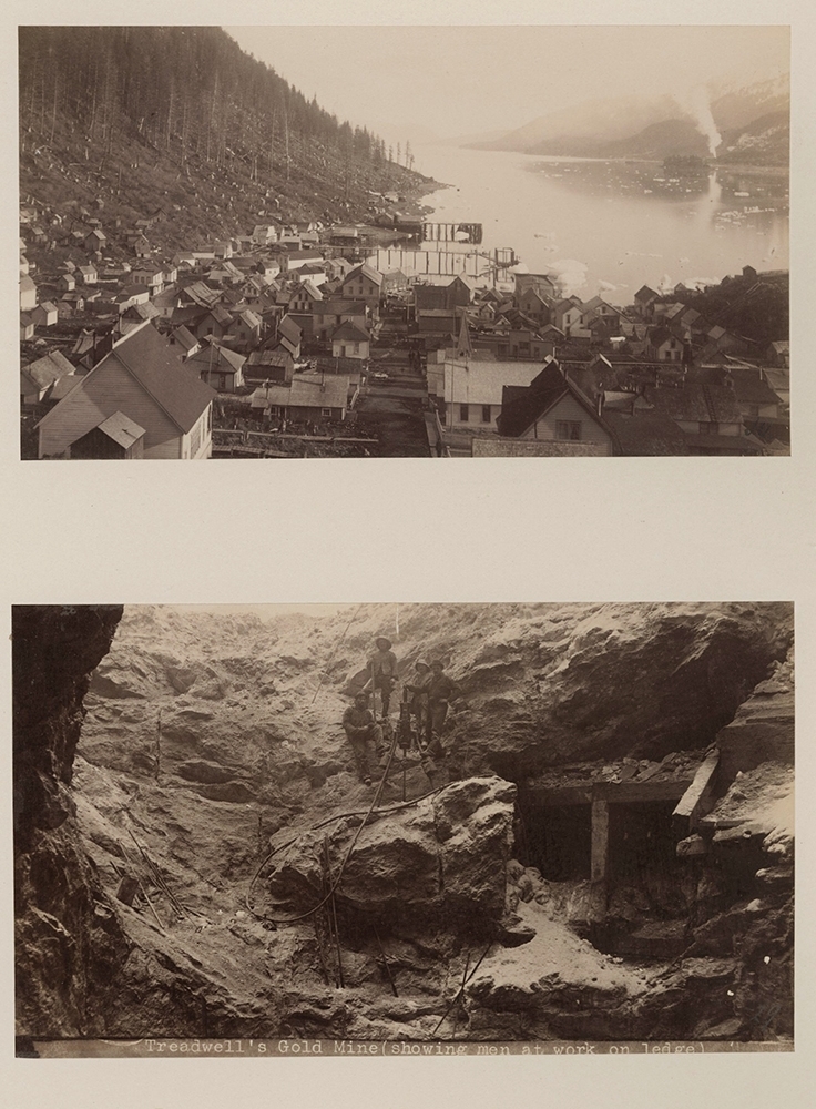 Town of Douglas and Treadwell's Gold Mine, Alaska