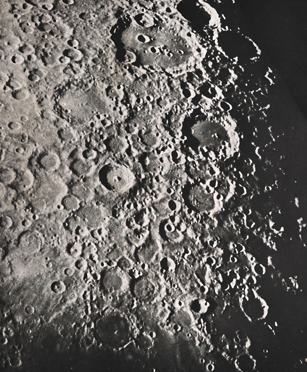 Loewy & Puiseux - Photographie lunaire, Clavius Tycho Hésiode Observatoire de Paris. Grand équatorial Coudé Loewy & Puiseux - Photographie lunaire, Clavius Tycho Hésiode Observatoire de Paris. Grand équatorial Coudé