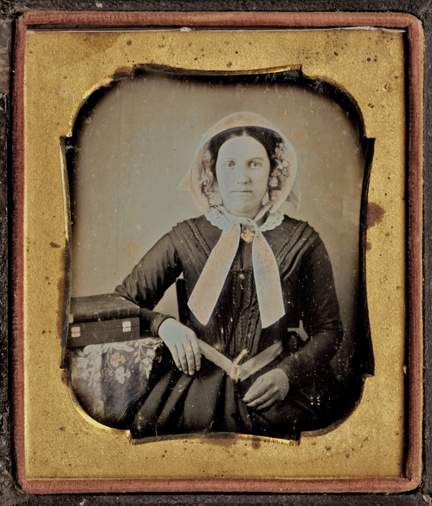Anonymous - Woman in a Peach Bonnet Anonymous - Woman in a Peach Bonnet