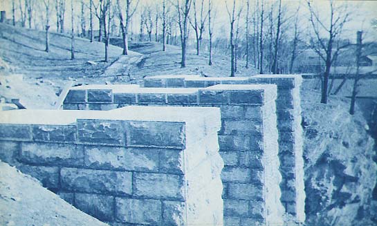 W. W. Vail - Stone Walls in Winter W. W. Vail - Stone Walls in Winter