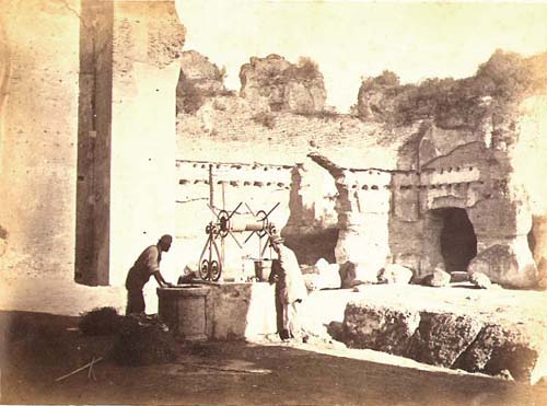 Gioacchino Altobelli - Baths of Caracalla, Italy Gioacchino Altobelli - Baths of Caracalla, Italy