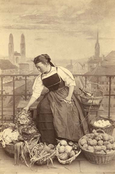 Adolphe Braun - Canton of Zurich (Swiss Costumed Woman) Adolphe Braun - Canton of Zurich (Swiss Costumed Woman)