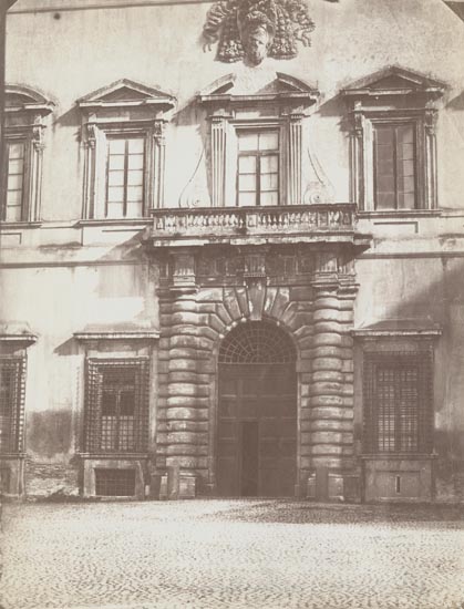 Gustave Eugene (born Emilio) Chauffourier - Principal Entrance to Palazzo Laterano in Piazza San Giovanni in Laterano, Rome Gustave Eugene (born Emilio) Chauffourier - Principal Entrance to Palazzo Laterano in Piazza San Giovanni in Laterano, Rome