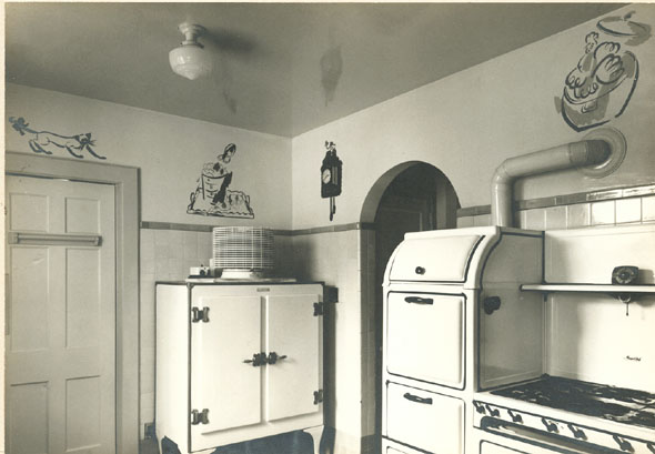 Gottscho-Scheisner (Samuel Gottscho) - Mr. and Mrs. Houlder Hudgins, residence in Greenwich, CT, Kitchen I Gottscho-Scheisner (Samuel Gottscho) - Mr. and Mrs. Houlder Hudgins, residence in Greenwich, CT, Kitchen I