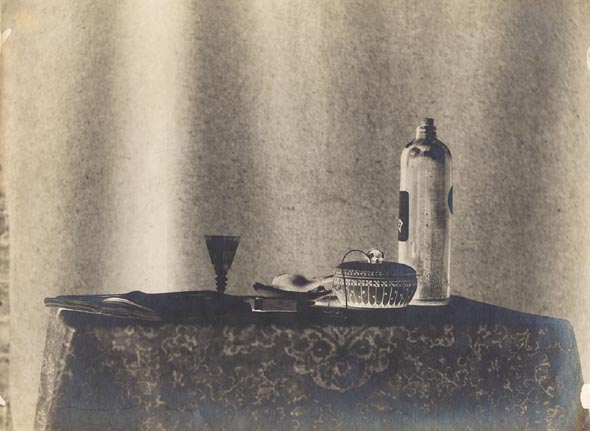 Jules (F.?) Lejeune - Still Life with My Pipe (Paper Negative) Jules (F.?) Lejeune - Still Life with My Pipe (Paper Negative)