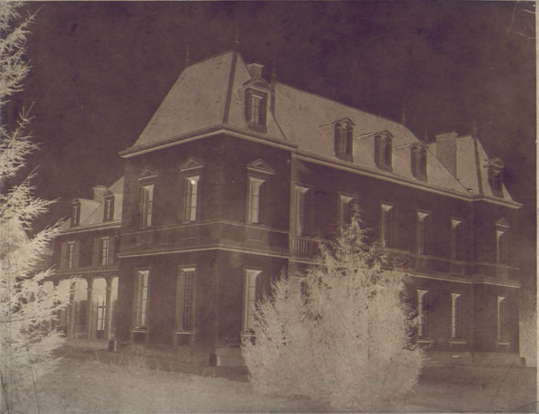 Ferdinand Tillard - View of a French Manor Ferdinand Tillard - View of a French Manor