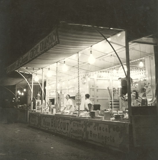 Laure Albin-Guillot - Foire (Fun Fair Booth for Dessert) Laure Albin-Guillot - Foire (Fun Fair Booth for Dessert)