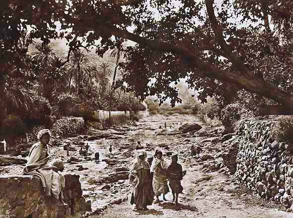 Lehnert and Landrock - Children Playing in a River Bed during Drought Season Lehnert and Landrock - Children Playing in a River Bed during Drought Season