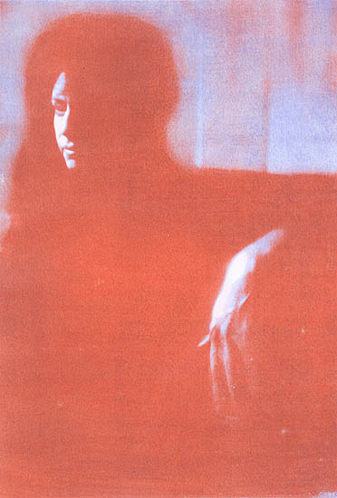 Ted Jones - A Portrait of a Woman in Shadow Ted Jones - A Portrait of a Woman in Shadow