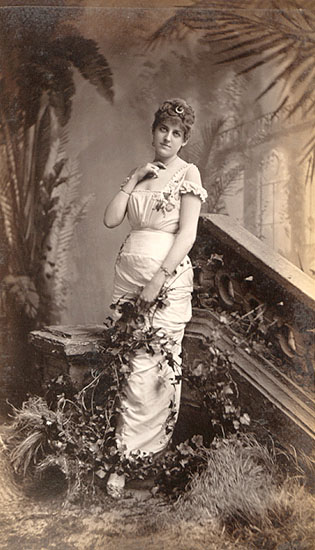 Actress Alma Stanley (Two Images)