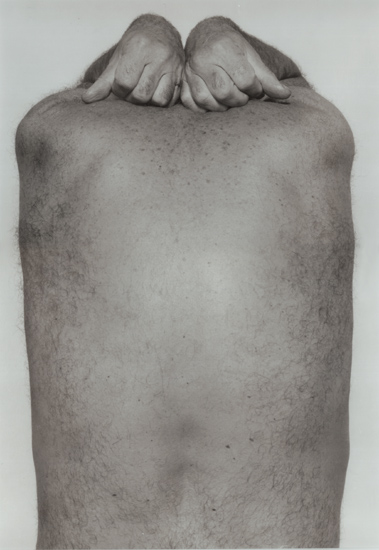 John Coplans - Self Portrait: Back and Hands John Coplans - Self Portrait: Back and Hands