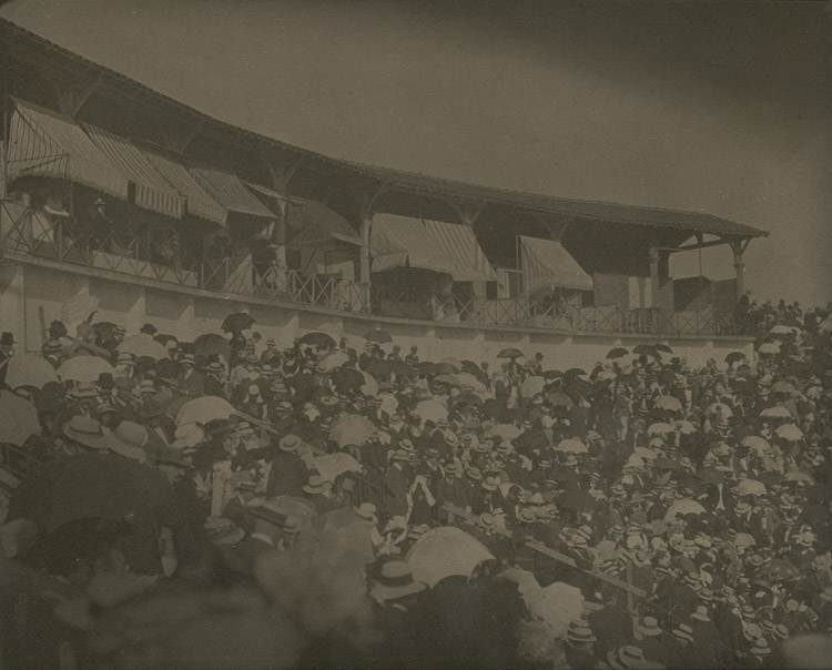 Paul B. Haviland - Stands at Race Course Paul B. Haviland - Stands at Race Course