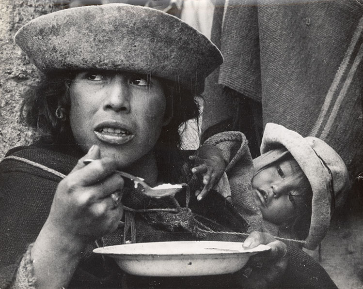Otavalo Indian Mother and Child, Ecuador