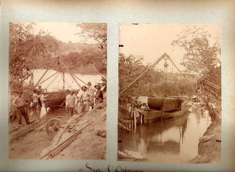Jean Chaffanjon - Two Images of the Amazon, Venezuela (On the Orenoque or Orinoco River, a branch of the Amazon)