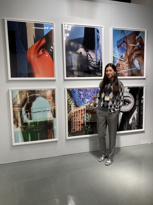 Lawrence Miller Gallery booth's selection of contemporary photographs.